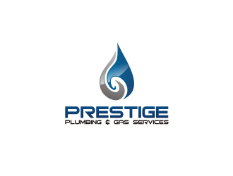 PRESTIGE PLUMBING & GAS SERVICES logo design by R-art