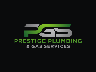 PRESTIGE PLUMBING & GAS SERVICES logo design by bricton