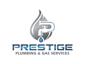 PRESTIGE PLUMBING & GAS SERVICES logo design by ruki