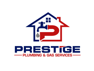 PRESTIGE PLUMBING & GAS SERVICES logo design by THOR_