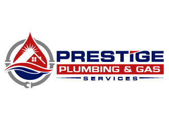 PRESTIGE PLUMBING & GAS SERVICES logo design by THOR_