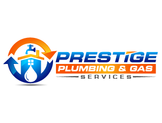 PRESTIGE PLUMBING & GAS SERVICES logo design by THOR_