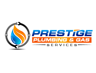 PRESTIGE PLUMBING & GAS SERVICES logo design by THOR_