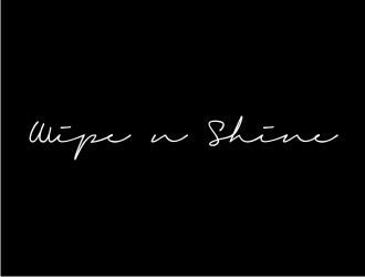 Wipe n Shine logo design by dewipadi