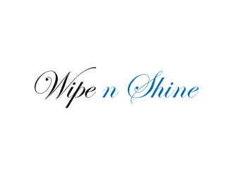 Wipe n Shine logo design by bricton
