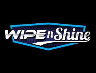 Wipe n Shine logo design by ruki