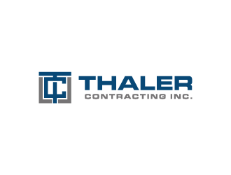 Thaler Contracting inc.  logo design by shadowfax
