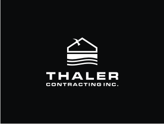 Thaler Contracting inc.  logo design by mbamboex