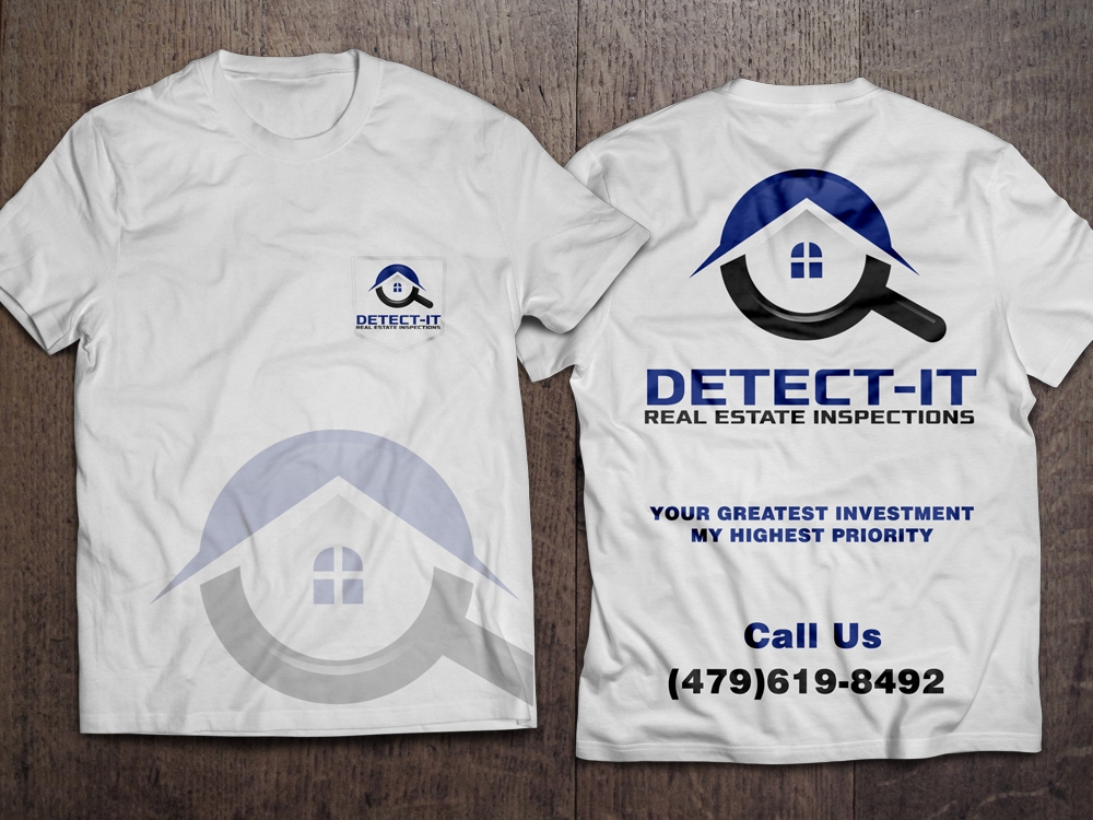 Detect- It Real Estate Inspections logo design by aamir