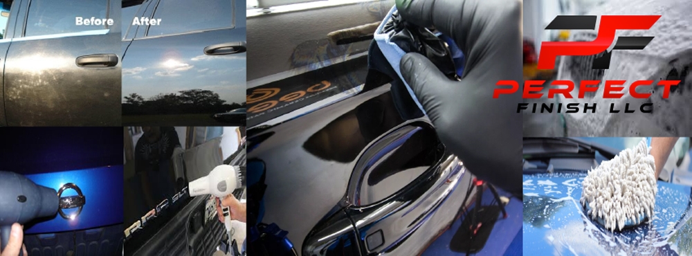 Perfect Finish LLC logo design by dhika