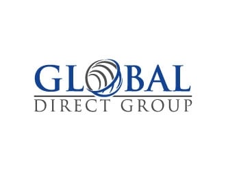 Global Direct Group logo design by pixalrahul