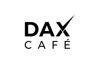 DAX Cafe logo design by bluepinkpanther_