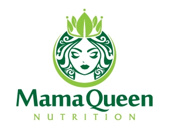 Mama Queen Nutrition logo design by jaize