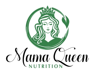 Mama Queen Nutrition logo design by ruki