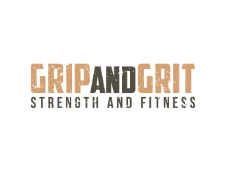 Grip and Grit     Strength and Fitness logo design by lexipej