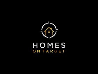 Homes On Target logo design by kaylee