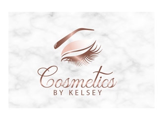 Cosmetics By kelsey logo design by LogoInvent