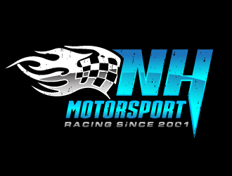 NH Motorsport logo design by scriotx