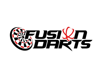 Fusion Darts logo design by jaize