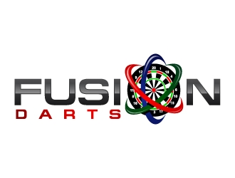 Fusion Darts logo design by uttam