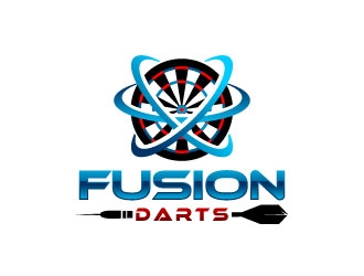Fusion Darts logo design by J0s3Ph