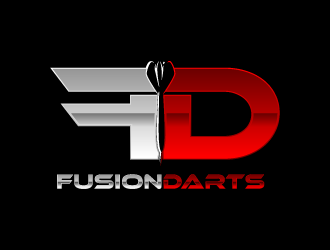 Fusion Darts logo design by torresace