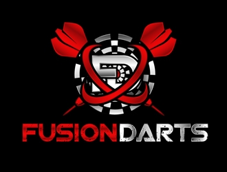 Fusion Darts logo design by DreamLogoDesign