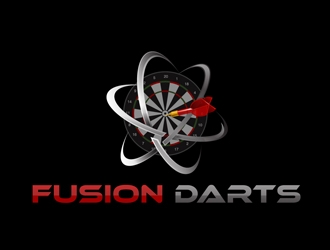 Fusion Darts logo design by DreamLogoDesign