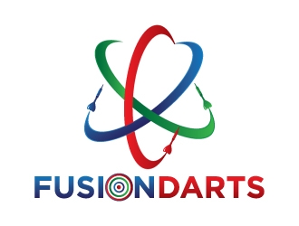 Fusion Darts logo design by dhika