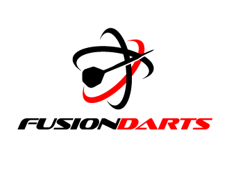 Fusion Darts logo design by PRN123