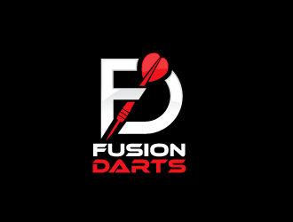 Fusion Darts logo design by bluespix