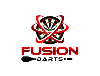 Fusion Darts logo design by J0s3Ph
