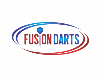 Fusion Darts logo design by mutafailan