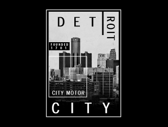 Detroit logo design by Xeon
