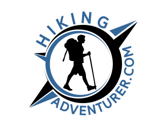 hikingadventurer.com or hiking adventurer logo design by done