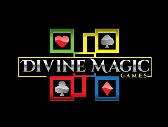 Divine Magic Games logo design by DreamLogoDesign