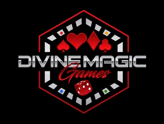 Divine Magic Games logo design by DreamLogoDesign