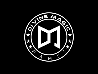 Divine Magic Games logo design by JessicaLopes