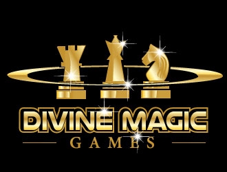 Divine Magic Games logo design by samuraiXcreations