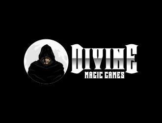 Divine Magic Games logo design by Kruger