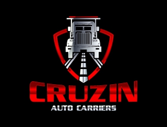 Cruzin Auto Carriers logo design by Aelius