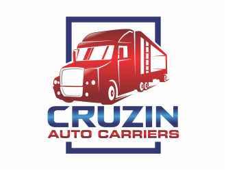 Cruzin Auto Carriers logo design by mutafailan