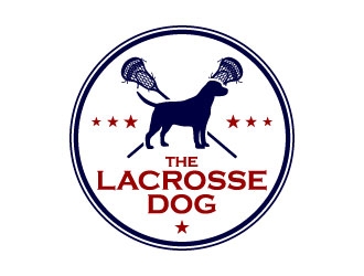 The Lacrosse Dog  logo design by daywalker