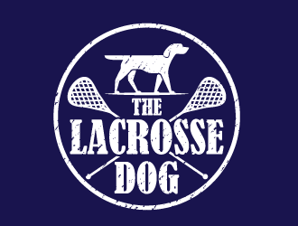 The Lacrosse Dog  logo design by frederickgarcia