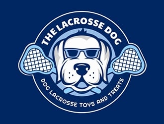 The Lacrosse Dog  logo design by joydeep0965