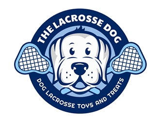 The Lacrosse Dog  logo design by joydeep0965