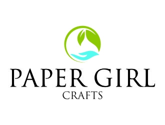 Paper Girl Crafts logo design by jetzu