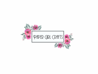 Paper Girl Crafts logo design by giphone