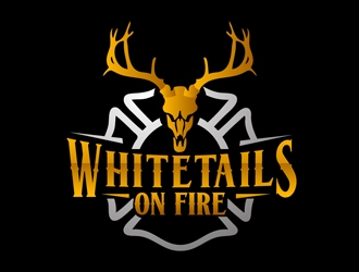Whitetails On Fire logo design by DreamLogoDesign