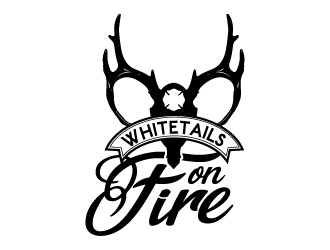 Whitetails On Fire logo design by Godvibes